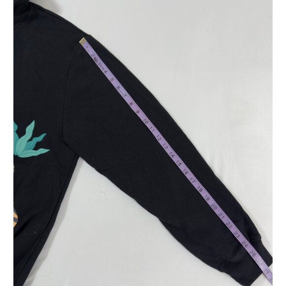 Blind Rooster Tiger Graphic Hoodie XXL Black Streetwear Japan Vibe - Picture 11 of 11